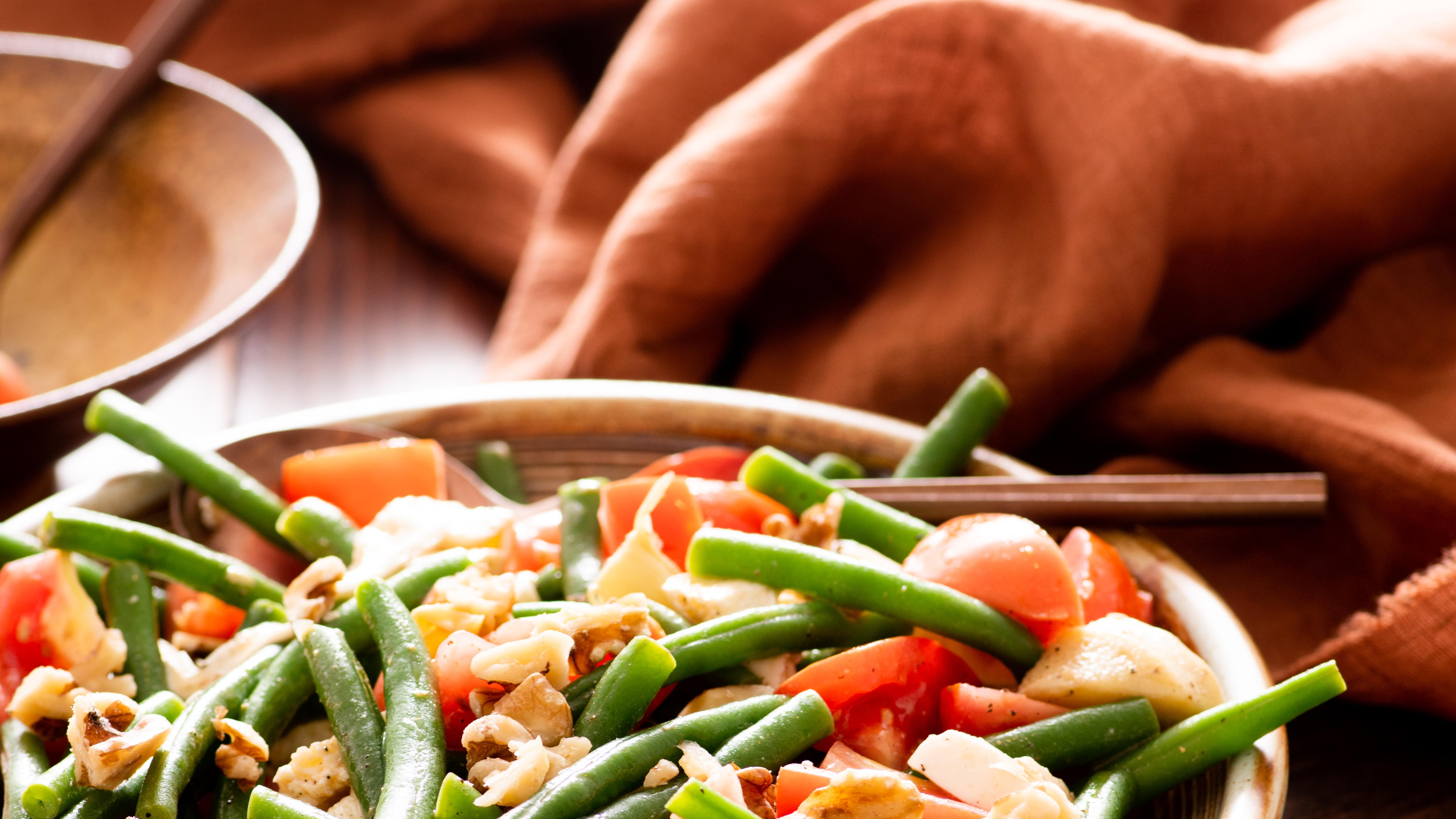 Green Bean, Mozzarella and Tomato Salad Atkins Low Carb Diet